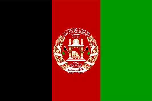 Sticker flag of Afghanistan 5-60cm Weatherproof ES-FL-AFG