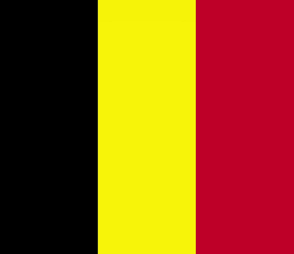 Sticker flag of Belgium 5-60cm Weatherproof ES-FL-BGL
