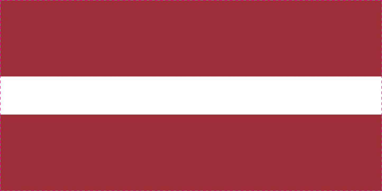 Sticker flag of Latvia 5-60cm Weatherproof ES-FL-LET