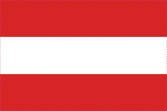 Sticker flag of Austria 5-60cm Weatherproof ES-FL-OST