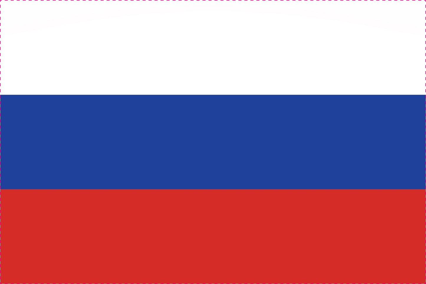 Sticker flag of Russia 5-60cm Weatherproof ES-FL-RUS