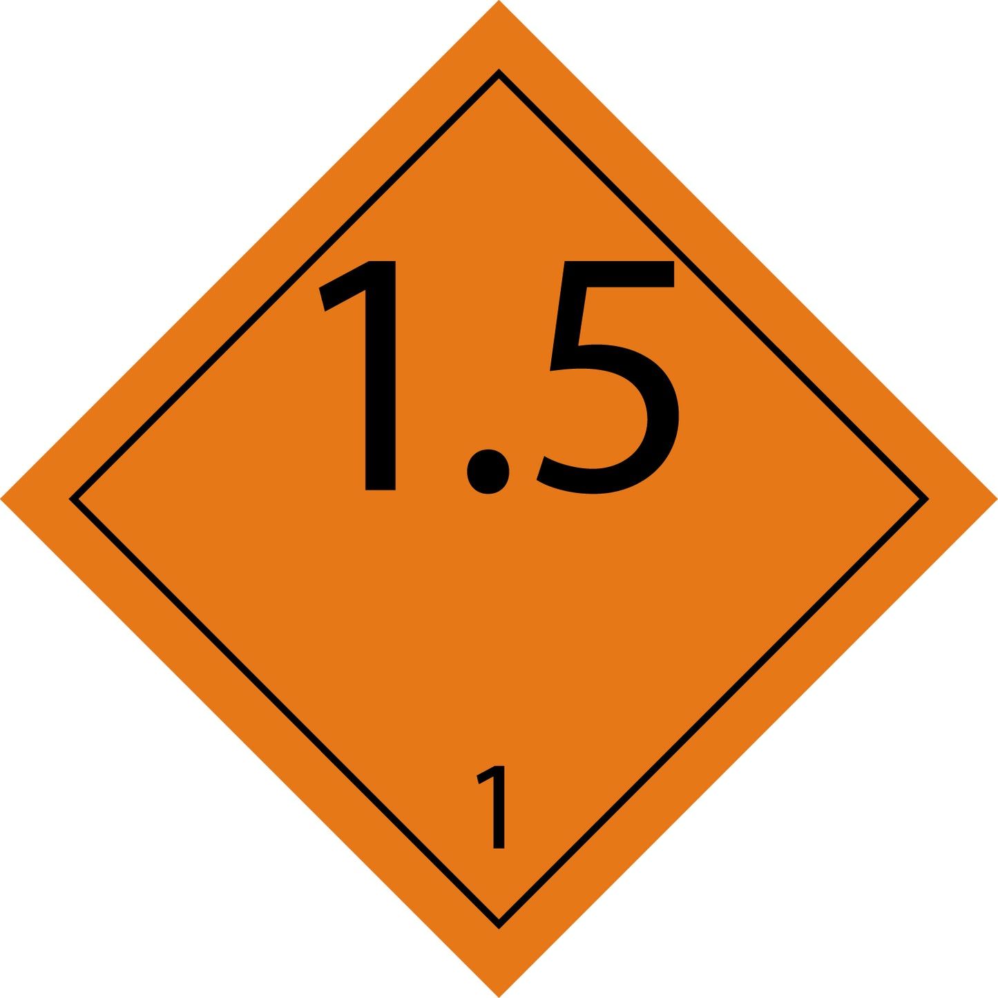100 Dangerous Goods Labels "LH-GG-01-04" 5x5cm or 10x10 cm made of paper or plastic LH-GG-01-04