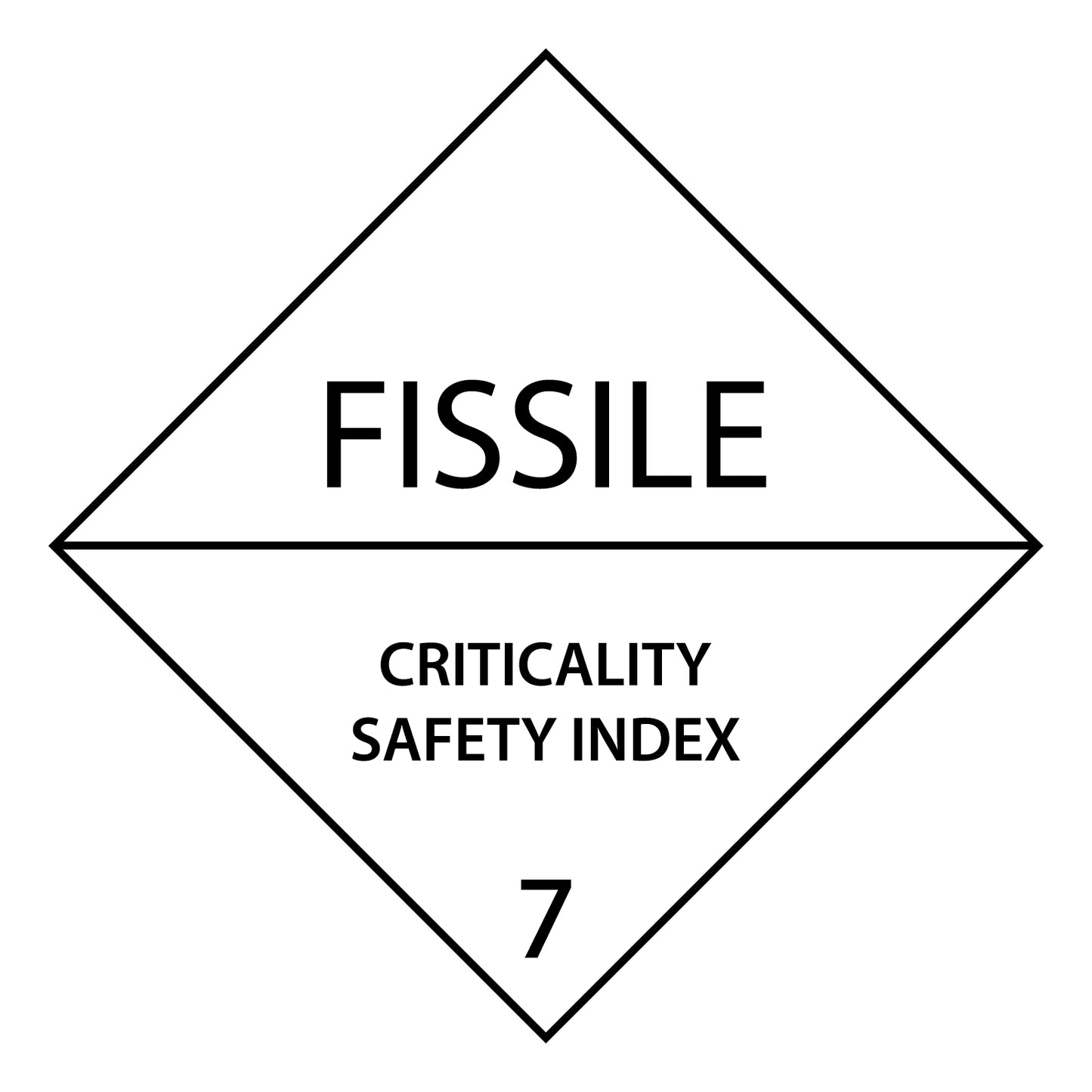 100 Dangerous Goods Labels "LH-GG-07-04" 5x5cm or 10x10 cm made of paper or plastic LH-GG-07-04