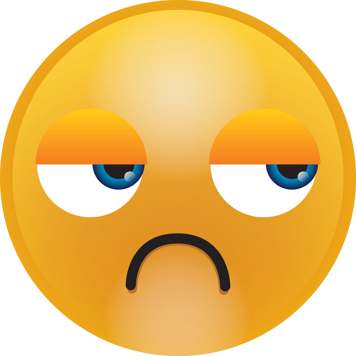 Smiley sticker 2 - 60 cm size Quantities very cheap LH-SMI-10100