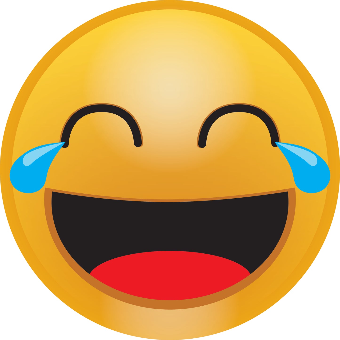 Smiley sticker 2 - 60 cm size Quantities very cheap LH-SMI-10110