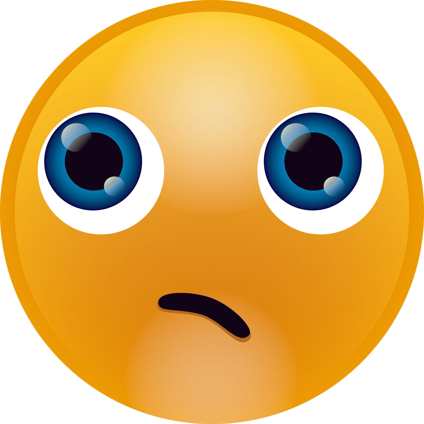 Smiley sticker 2 - 60 cm size Quantities very cheap LH-SMI-10210