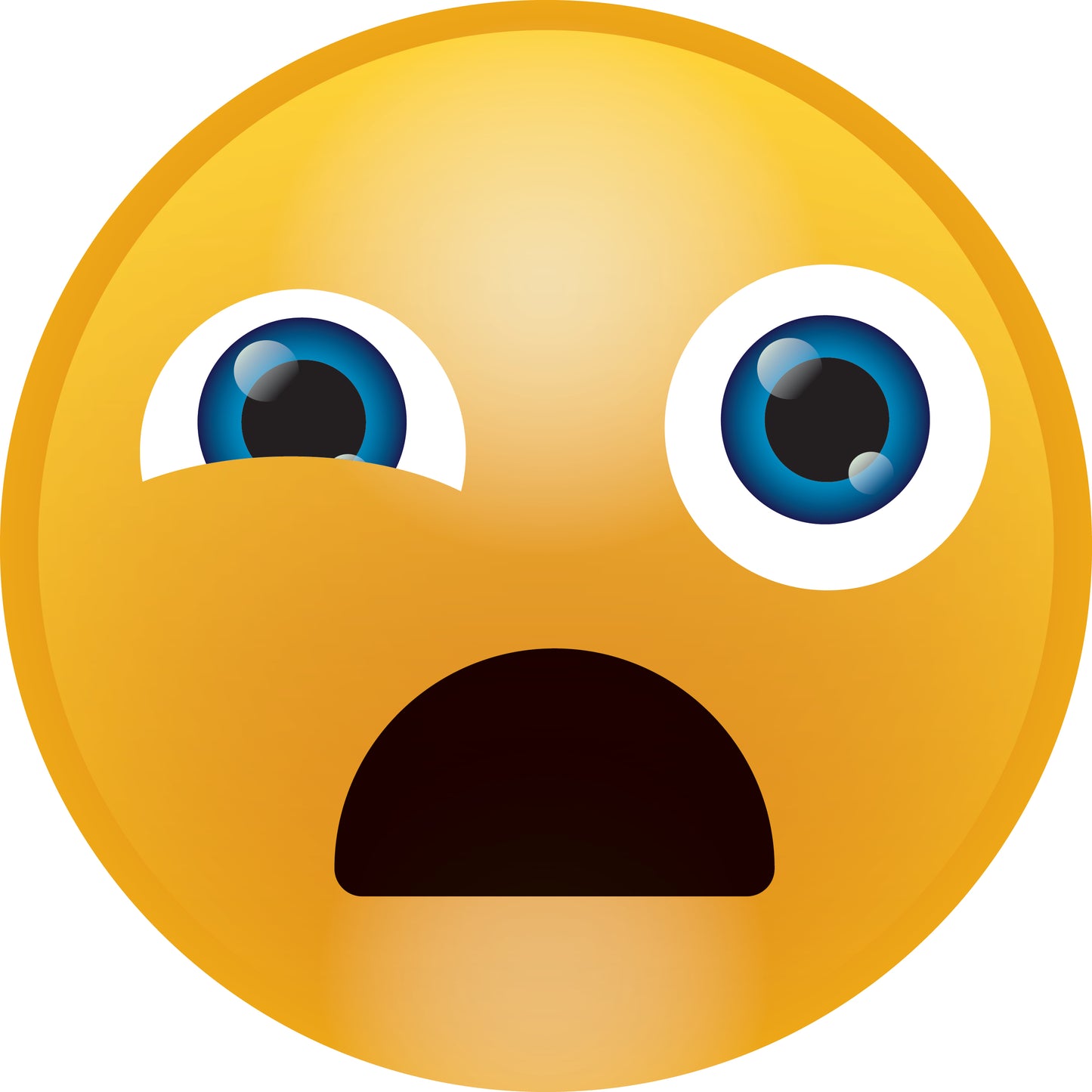 Smiley sticker 2 - 60 cm size Quantities very cheap LH-SMI-10380