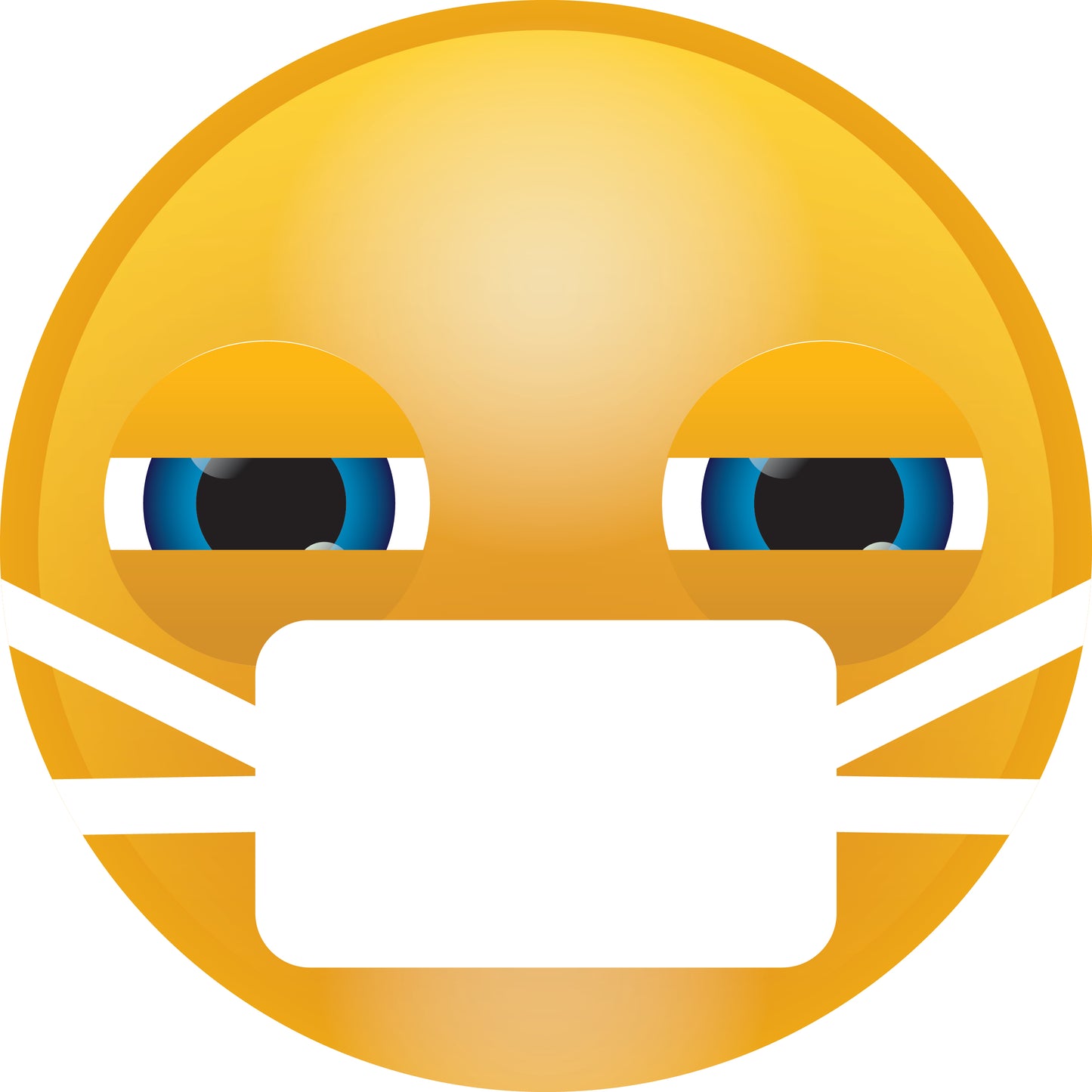 Smiley sticker 2 - 60 cm size Quantities very cheap LH-SMI-10450