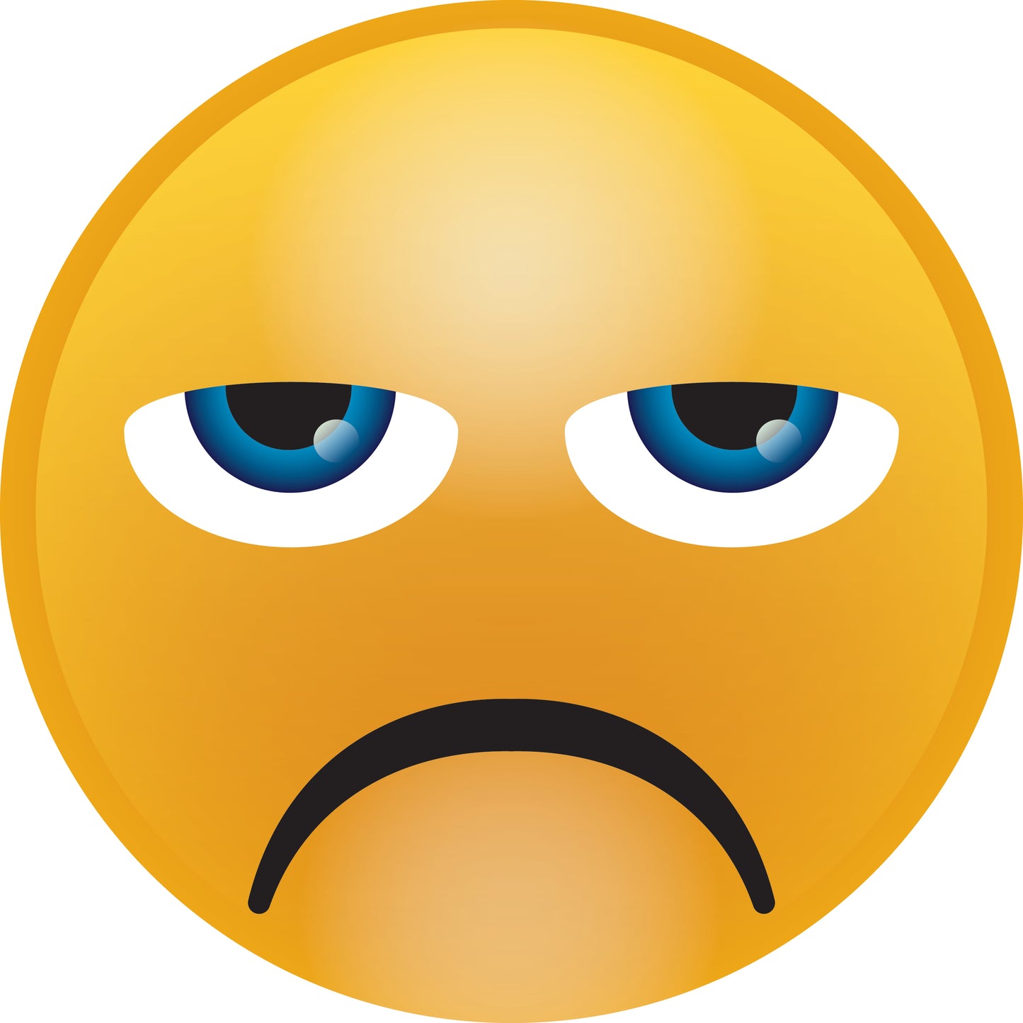 Smiley sticker 2 - 60 cm size Quantities very cheap LH-SMI-10510