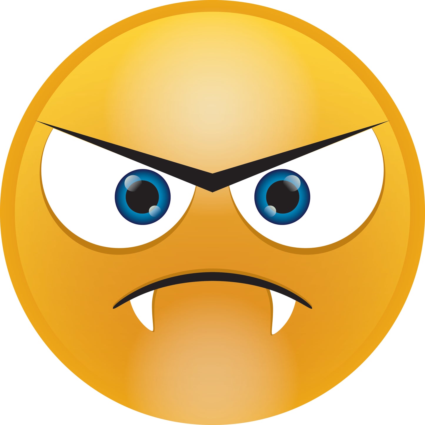 Smiley sticker 2 - 60 cm size Quantities very cheap LH-SMI-10610