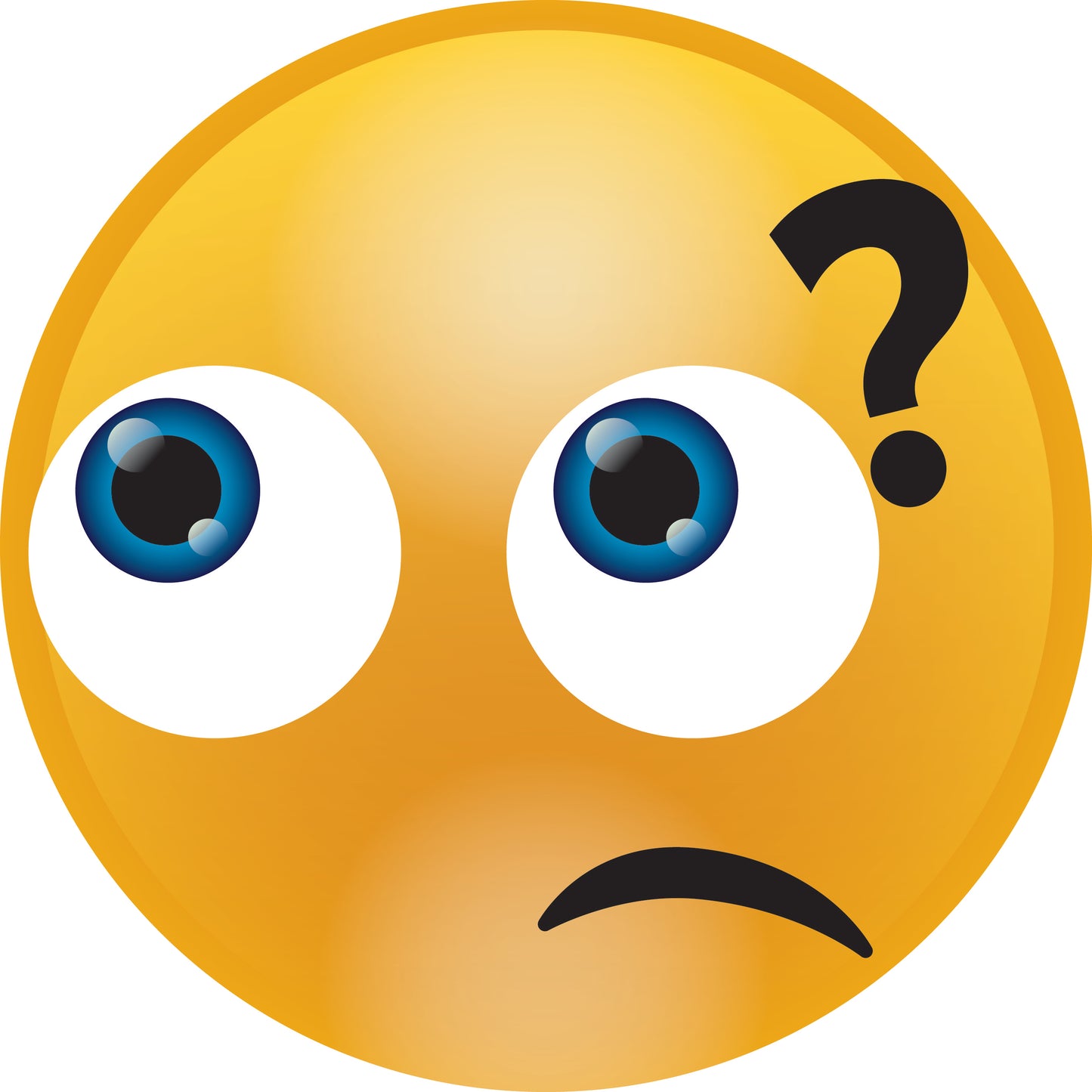 Smiley sticker 2 - 60 cm size Quantities very cheap LH-SMI-10700