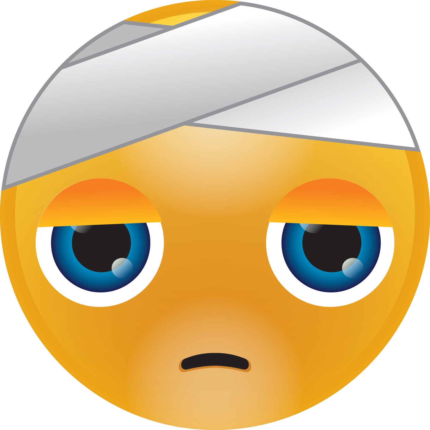 Smiley sticker 2 - 60 cm size Quantities very cheap LH-SMI-10750