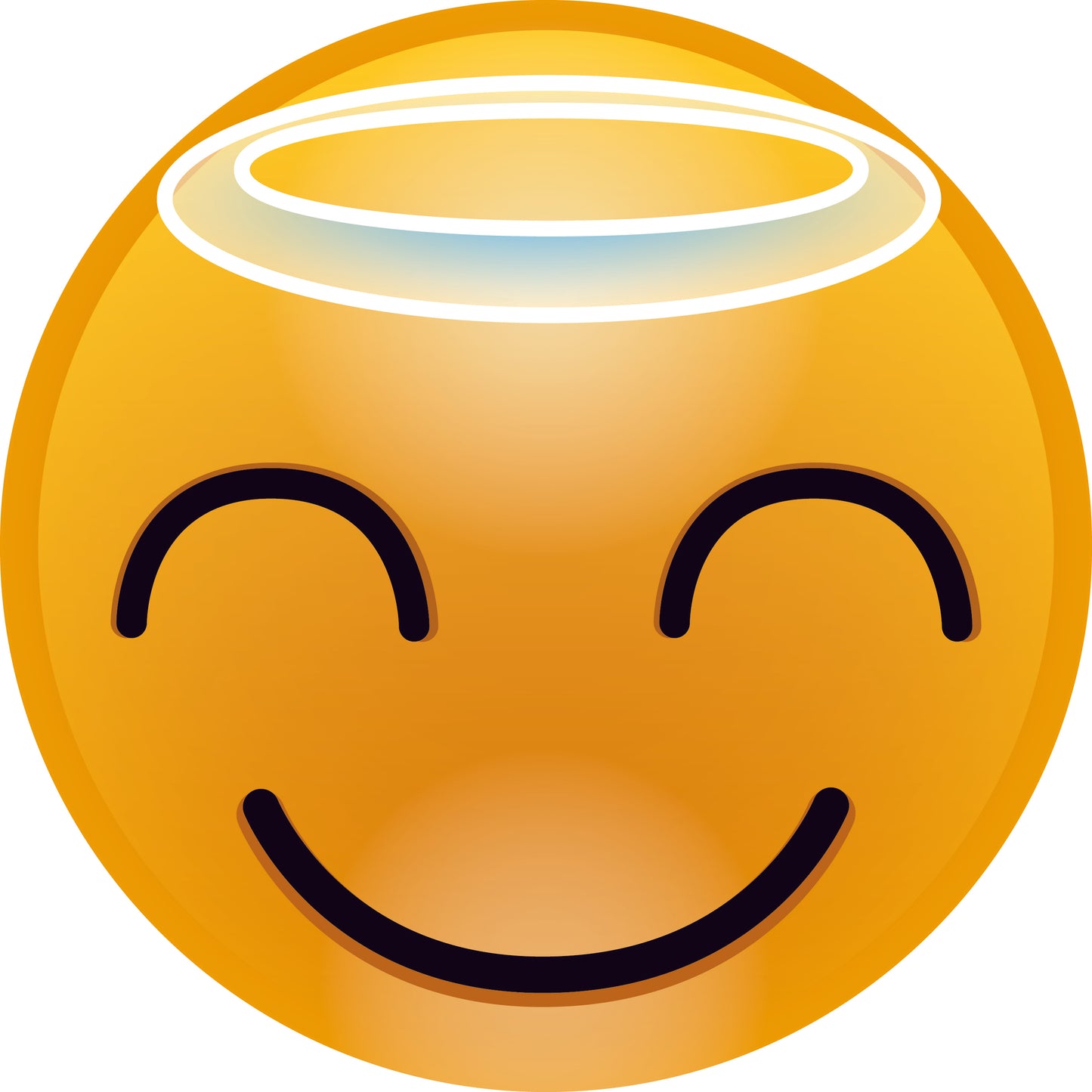 Smiley sticker 2 - 60 cm size Quantities very cheap LH-SMI-10760