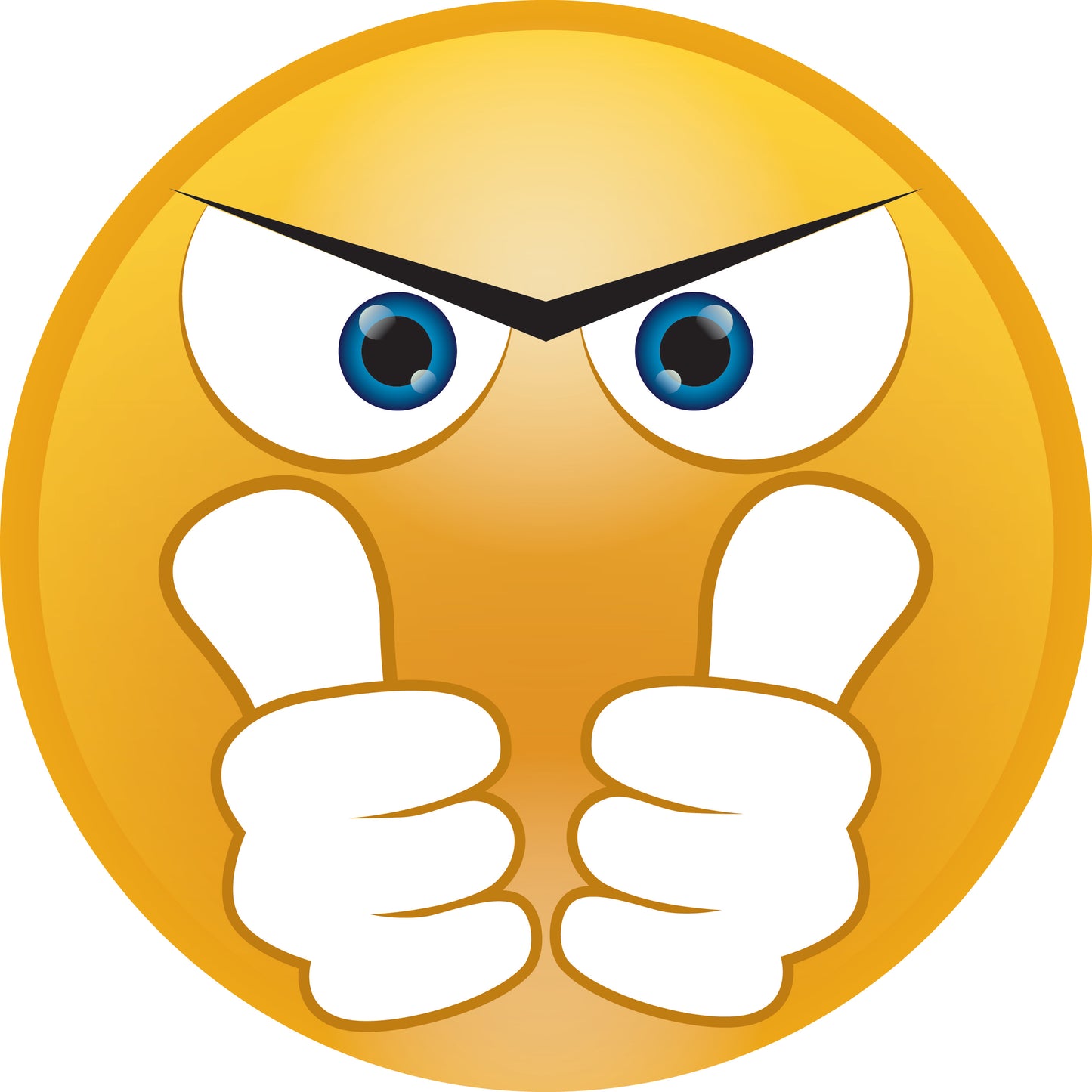 Smiley sticker 2 - 60 cm size Quantities very cheap LH-SMI-10840