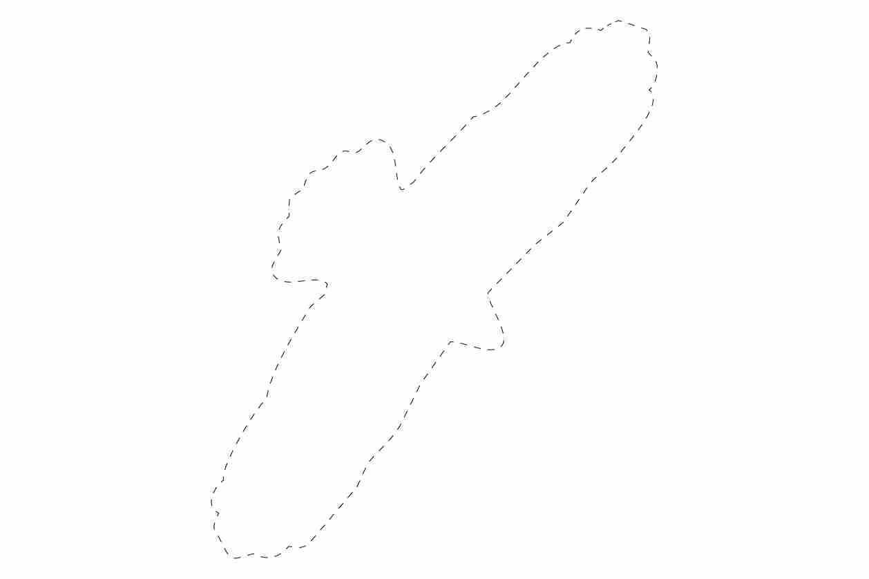 Bird protection sticker 60-100 cm LH-VOG-90-0, white color, made of weatherproof plastic