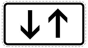 1 Stuk of traffic sign 2-15 cm LH-Verk-1000-31