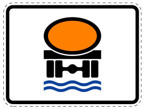 1 Stuk of traffic sign 2-15 cm LH-Verk-1052-31