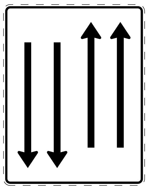 1 Stuk of traffic sign 2-15 cm LH-Verk-522-33