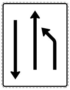 1 Stuk of traffic sign 20-70 cm LH-Verk-532-10