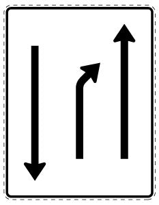 1 Stuk of traffic sign 20-70 cm LH-Verk-532-20