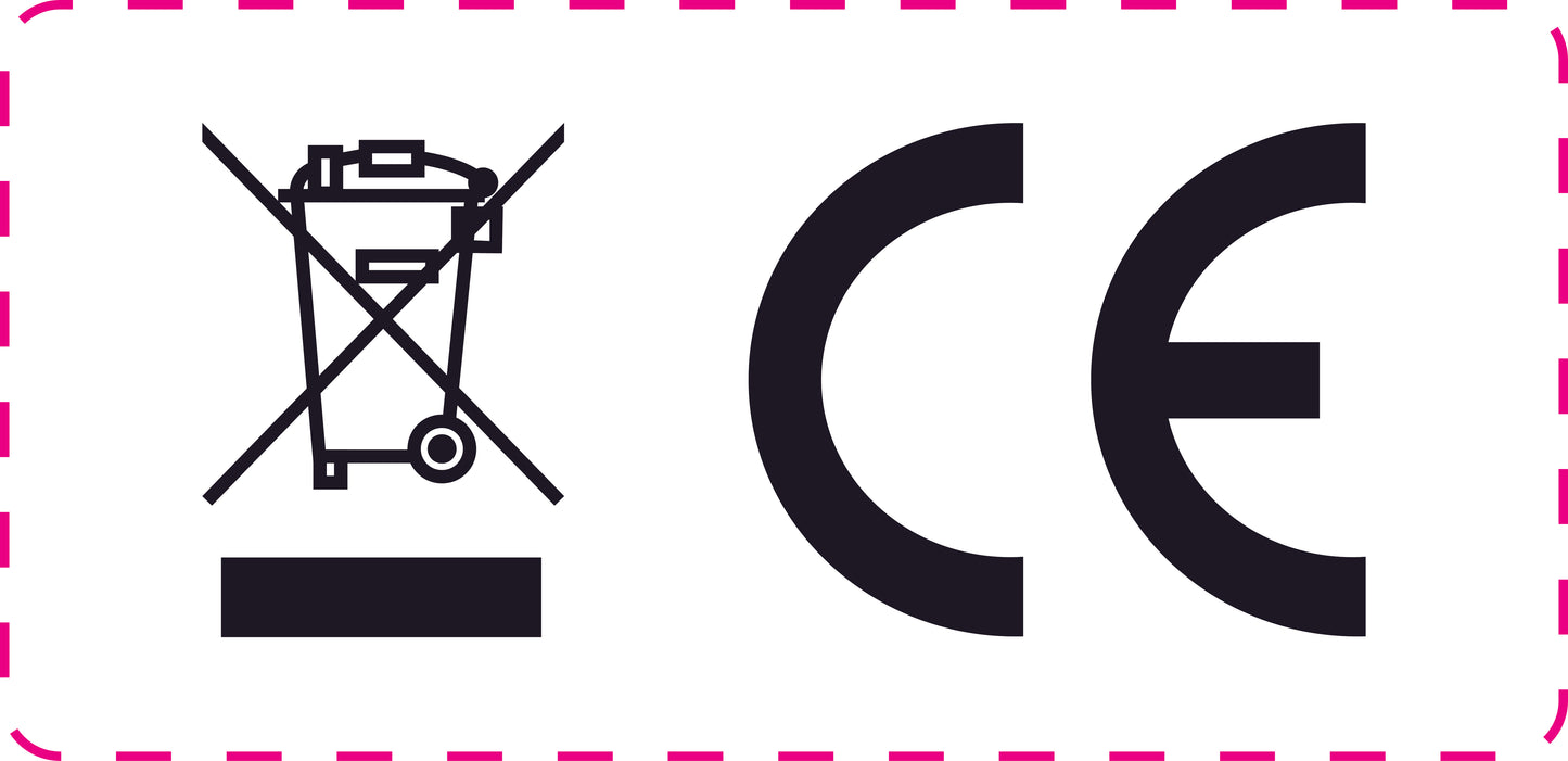 100x electrical appliances License plate "GS EAC CE" combined LH-WeeePE-300-0