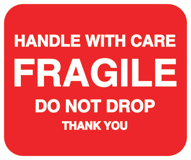 Fragile - Fragile sticker "Handle with care Do not drop Thank You" LH-FRAGILE-H-11100-0-14