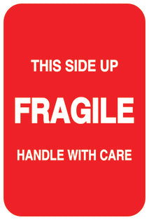 Fragile - Fragile sticker "This side up Fragile handle with care" LH-FRAGILE-V-10100-0-14