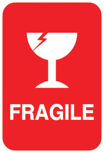 Fragile - Fragile sticker "Fragile" LH-FRAGILE-V-11000-0-14