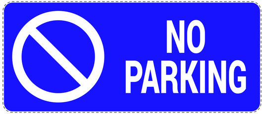 No parking Sticker "No parking " LH-NPRK-1120-44