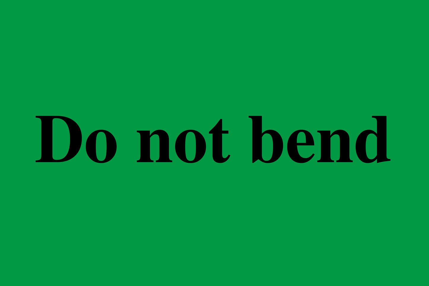 1000 stickers office organization "Do not bend" made of Plastic LH-OFFICE3100-PE
