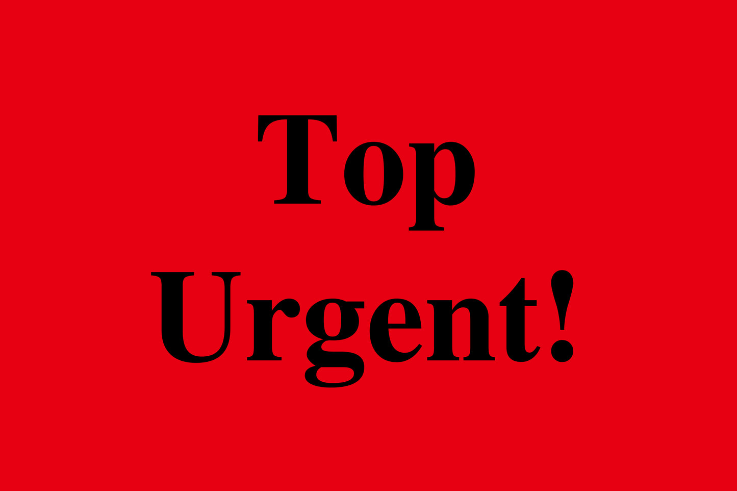 1000 stickers office organization "Top Urgent!" made of paper LH-OFFICE4400-PA