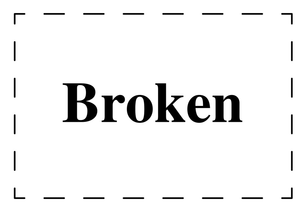 1000 stickers office organization "Broken" made of Plastic LH-OFFICE4700-PE