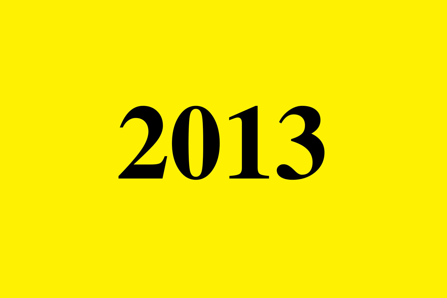 1000 stickers office organization "2013" made of Plastic LH-OFFICE5400-PE