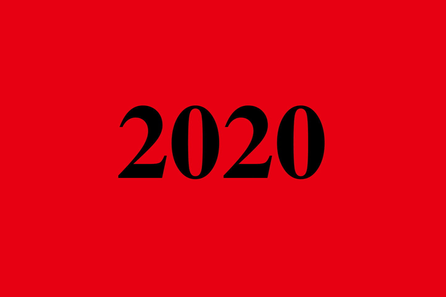 1000 stickers office organization "2020" made of plastic LH-OFFICE6100-PE