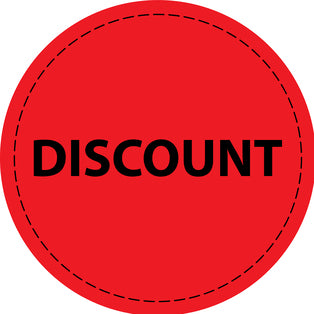 Promotional sticker Offer sticker special offer sticker " Discount" 10-60 cm LH-PR-4150