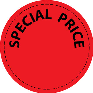 Promotional sticker Offer sticker special offer sticker " Special price" 10-60 cm LH-PR-4250