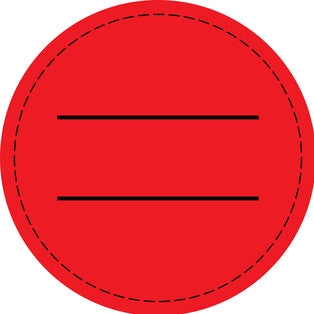 Promotional sticker Offer sticker special offer sticker "....... ......." 2-7 cm LH-PR-4550