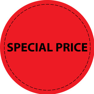 Promotional sticker Offer sticker special offer sticker " Special price" 2-10 cm made of paper and plastic LH-PR-4700