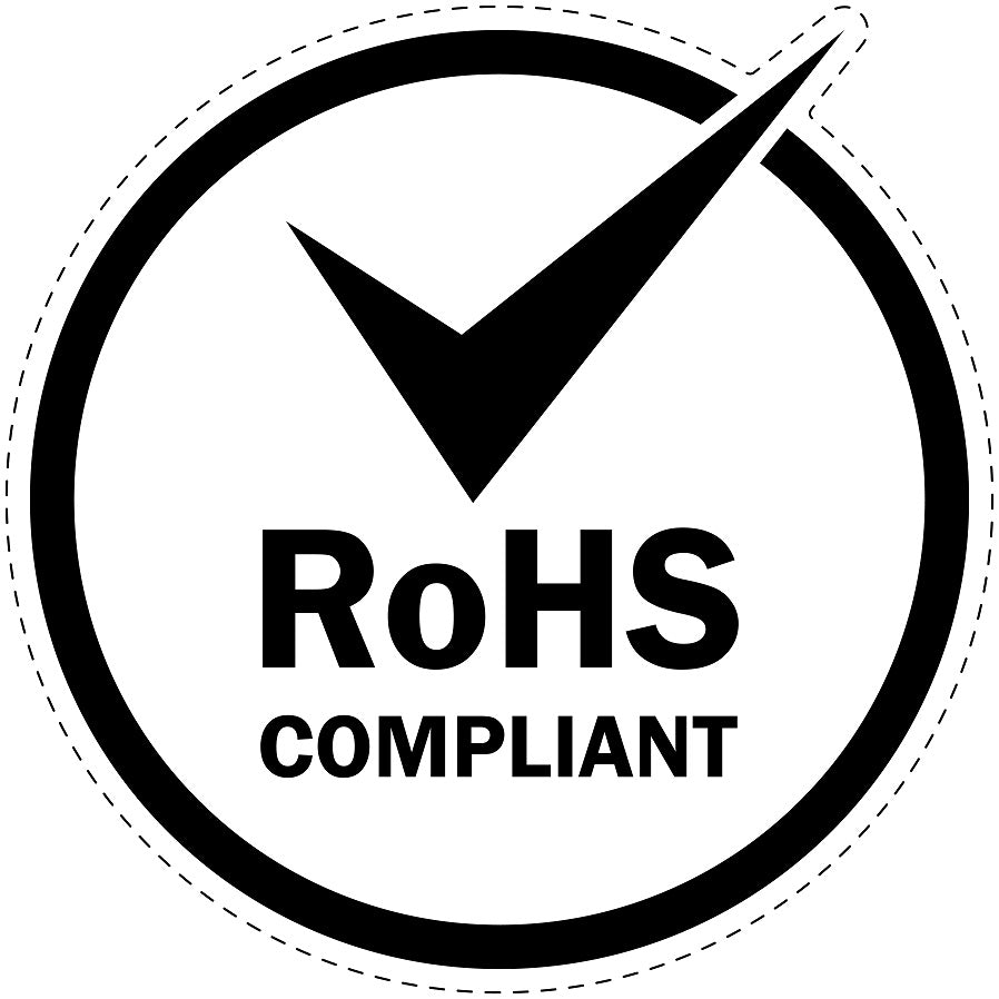 1000 labels RoHS 10-50mm LO-ROHS-10000 Waterproof