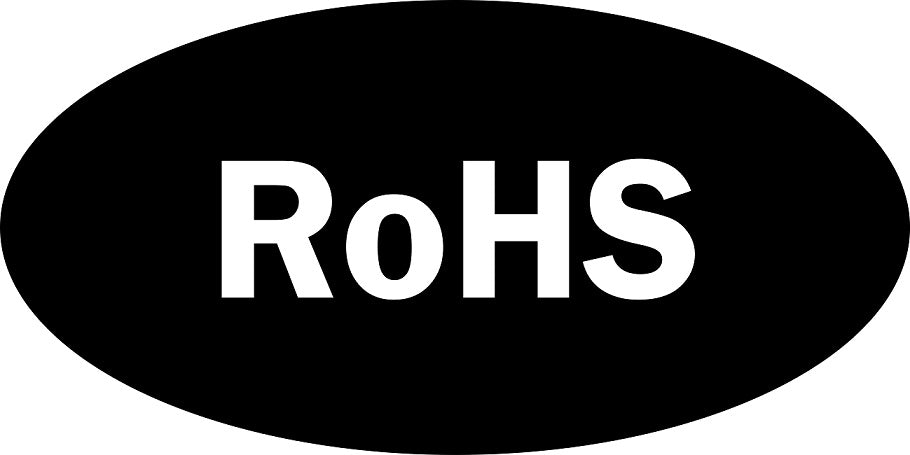 100x electrical appliances Rohs license plate LH-ROHS-10600