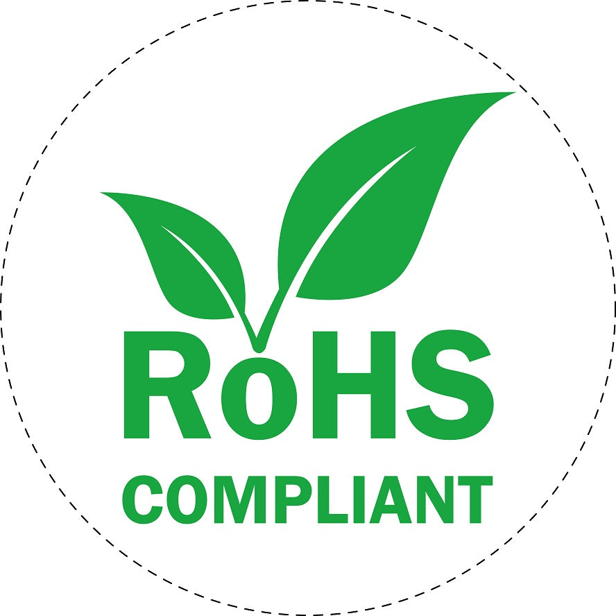 1000 labels RoHS 10-50mm LO-ROHS-10800 Waterproof