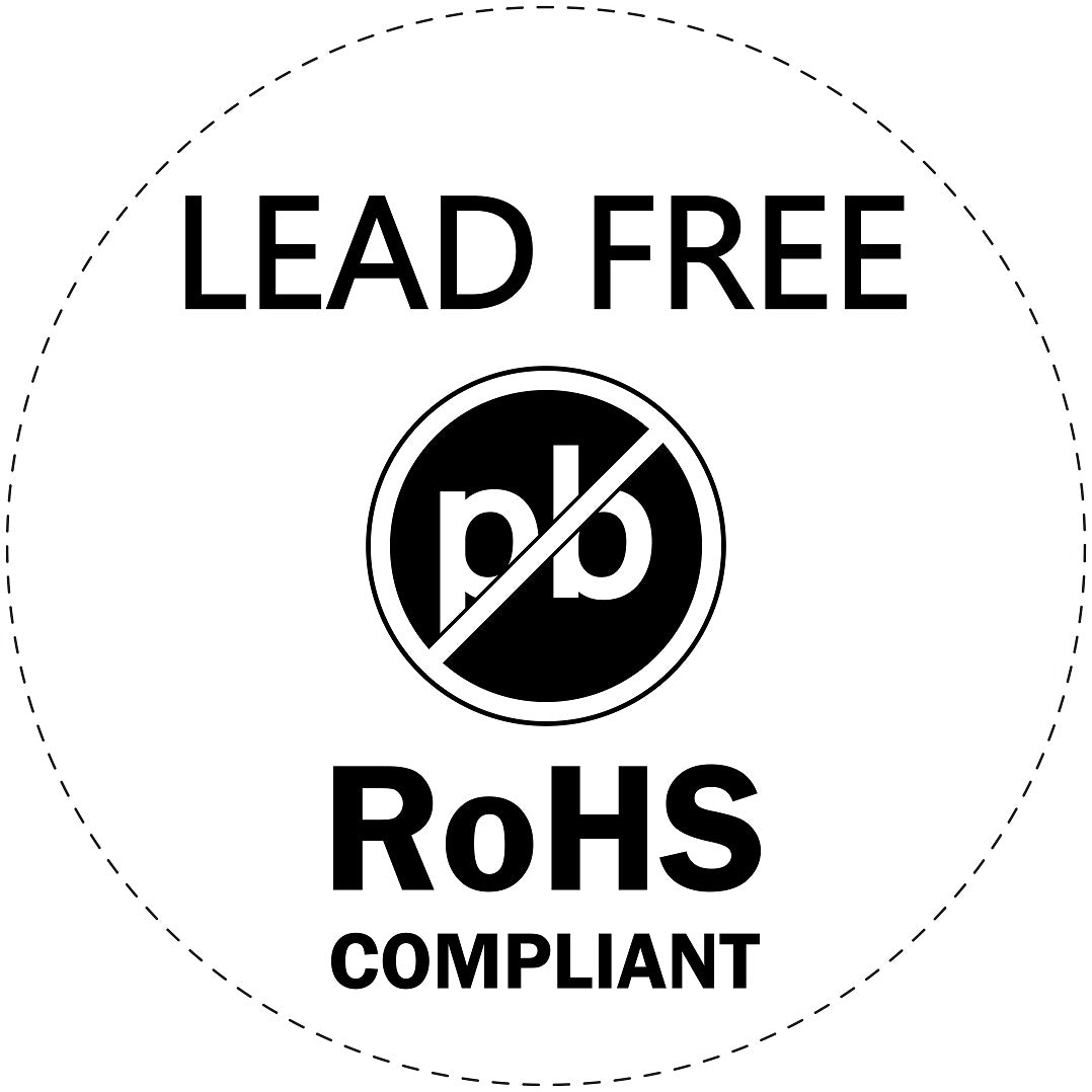 1000 labels RoHS 10-50mm LO-ROHS-11100 Waterproof