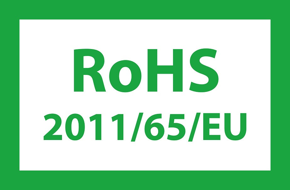 100x electrical appliances Rohs license plate LH-ROHS-20500