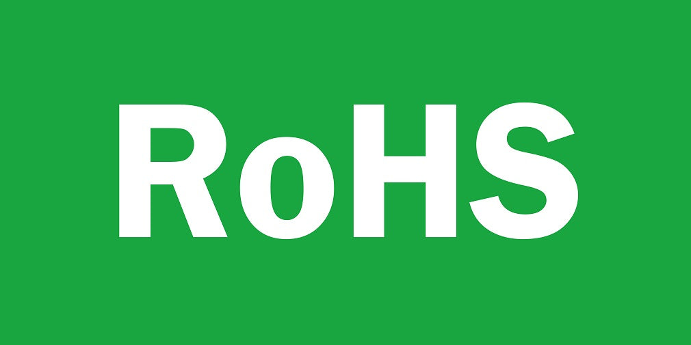 100x electrical appliances Rohs license plate LH-ROHS-20600