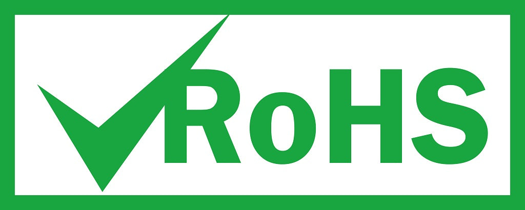 100x electrical appliances Rohs license plate LH-ROHS-20700