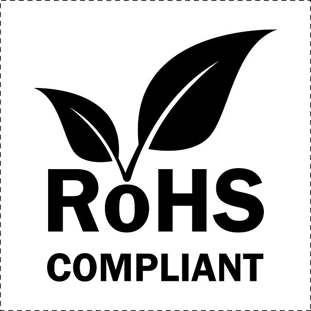 1000 labels RoHS 10-50mm LO-ROHS-20800 Waterproof