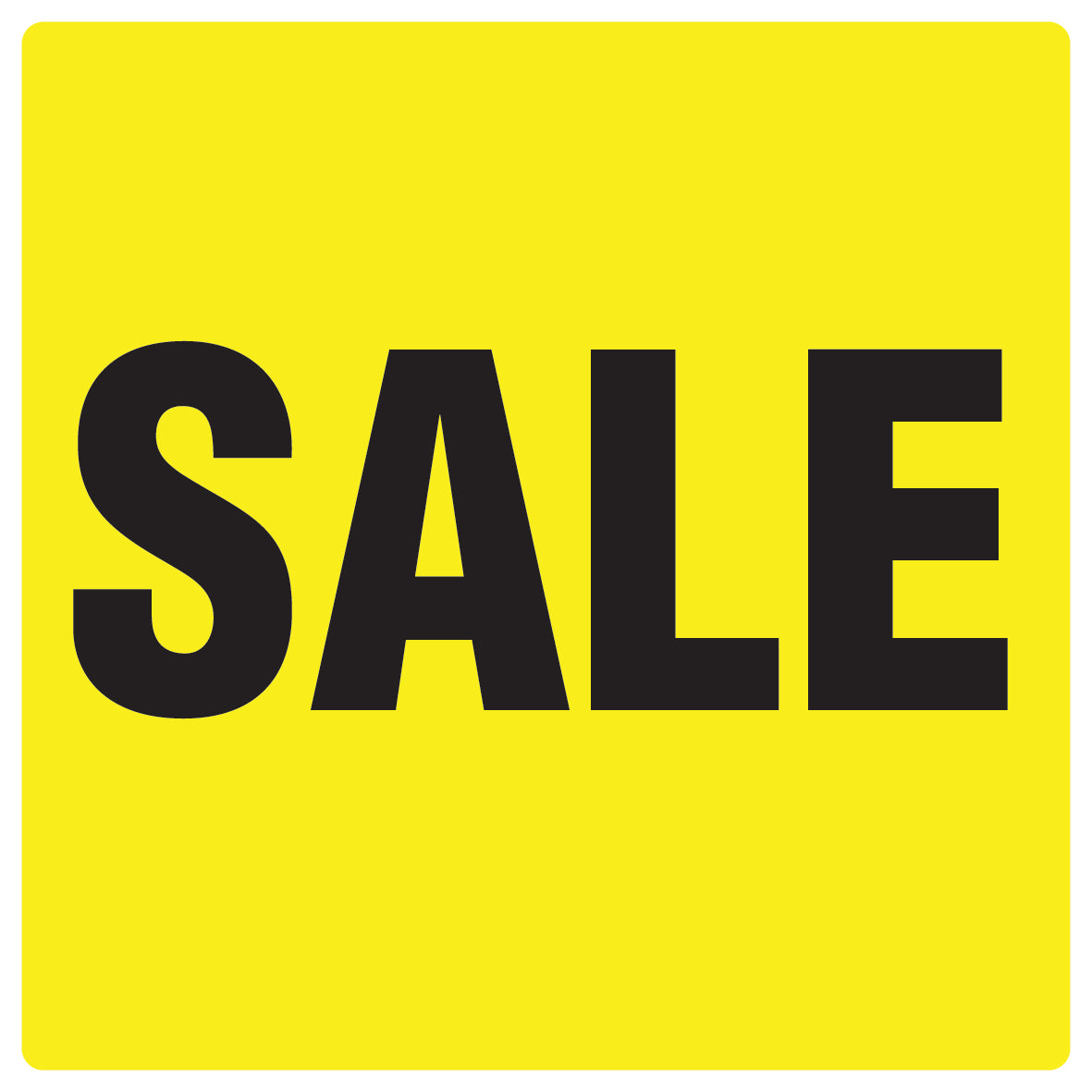 Promotional stickers square"Sale" 2-7 cm LH-SALE-1000-QU-10-3-88