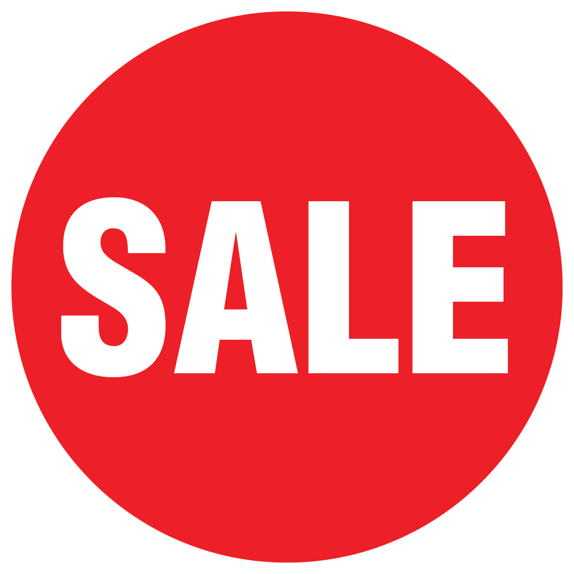 Promotional stickers round 2 "Sale" 10-60 cm LH-SALE-1000-RU-10-14-0