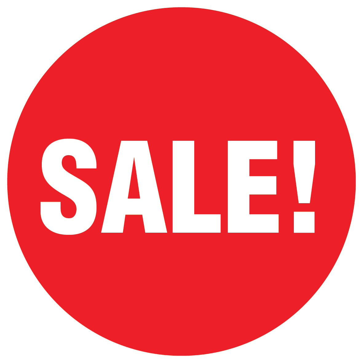 Promotional stickers round 2 "Sale !" 2-7 cm LH-SALE-2000-RU-10-14-0