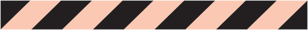 Sticker "Safety strips" 20-80 cm red made of PVC plastic LH-STRIPES-10000-100x10-88-811